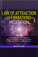 Law Of Attraction Affirmations Meditation: Self Hypnosis For Positive Thinking To Boost Self Confidence, Manifest Your Destiny, Desires, Love,  Miracles While You Sleep (self Hypnosis, Affirmations, Guided Imagery  Relaxation Techniques)