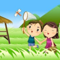 Đôi bạn nhỏ trong truyện Dưa vàng đậu bạc