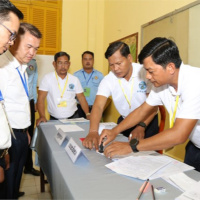 Tin quốc tế - Bầu cử Thượng viện Campuchia khóa V diễn ra thuận lợi