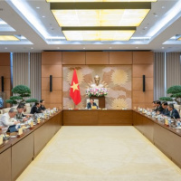 Tin trong nước - Chủ tịch Quốc hội chủ trì làm việc về Luật Công nghiệp quốc phòng, an ninh và động viên công nghiệp