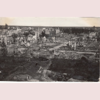 Otrā pasaules kara laikā un pēc kara sagrautās un mainītās Latvijas pilsētas