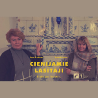 Tiekamies ar Ventspils rakstnieku mājas saimniecēm Andru Konsti un Ievu Balodi