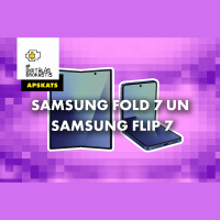 Viedtālruņu Samsung Fold 7  Flip 7 apskats