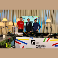 Korejas studija. Viesos kardiologs Andrejs Ērglis