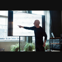 Diskusijas, veidojot Latvijas ekspozīciju arhitektūras biennālei Venēcijā