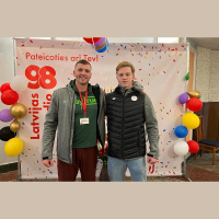 Latvijas smaiļošanas divnieku ekipāžas gatavas cīnīties par ceļazīmi uz Parīzi