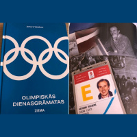 Sports: Tenisista Ernesta Gulbja panākumi. Olimpiskās dienasgrāmatas. Basketbola skola