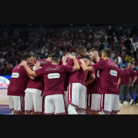 Latvijas vīriešu basketbola izlasē pēc zaudējuma Turcijai kaujiniecisks noskaņojums