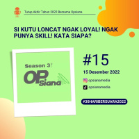 Tutup 2022 #15 - Si Kutu Loncat Ngak Loyal! Ngak Punya Skill! Kata Siapa? #30HariBersuara2022