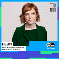 B.I. ÎN ADVERTISING | Cum pui creativitatea pe steroizi și-o transformi în acțiune tactică. Despre Tik Tok Index cu Irina Savu, Data Intelligence Director - Leo Burnett România