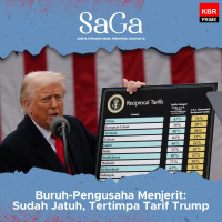 Buruh-Pengusaha Menjerit: Sudah Jatuh, Tertimpa Tarif Trump