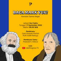 Baca Marx Yuk! #part4 Kenalan Sama Hegel Bersama Fitzerald K. Sitorus