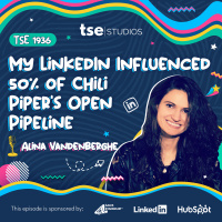 My LinkedIn Influenced 50% of Chili Piper’s Open Pipeline | Alina Vandenberghe - 1936