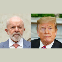 Lula sugere que Eduardo Bolsonaro foi aos EUA pedir que Trump dê golpe no Brasil