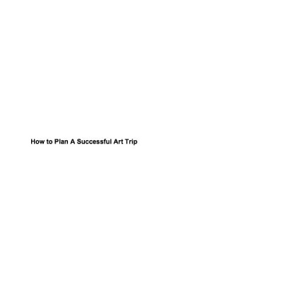 Artists Helping Artists: Selling Your Art On-line With Leslie Saeta