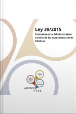 Ley 39/2015 Del Procedimiento Administrativo Común De Las Administraciones Públicas
