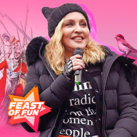 FOF #2438 - Madonna  Cher Want You to Think Pink