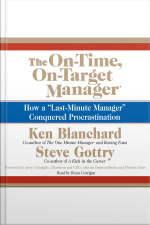 The On-Time, On-Target Manager