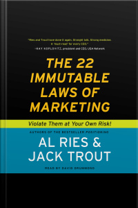 The 22 Immutable Laws of Marketing