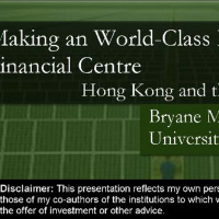 Building Better Financial Centres: Hong Kong and the Solar Industry
