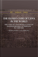 The Oldest Code Of Laws In The World