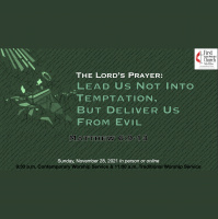 Lead Us Not Into Temptation, But Deliver Us From Evil