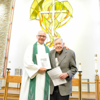 Norm Olson dedicates his World War II memoir to Mount Olivet.