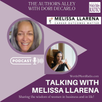 Melissa Llarena Joins Dori DeCarlo on The Authors Alley on WoMRadio