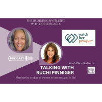 Ruchi Pinniger on The Business Spotlight with Dori DeCarlo on Word of Mom Radio