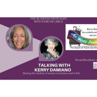 Ms. World Traveler Kerry Damiano on The Business Spotlight with Dori DeCarlo