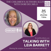 Leia Barrett and The Odd Dog on The Childrens Authors Alley with Dori DeCarlo
