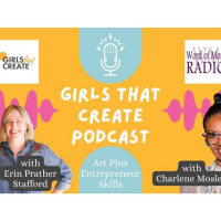 Charlene Mosley with Erin Prather Stafford on The Girls That Create Podcast
