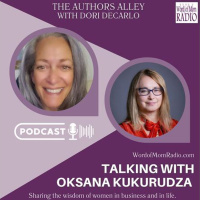 Oksana Kukurudza  Sunflowers Rarely Break The Authors Alley with Dori DeCarlo