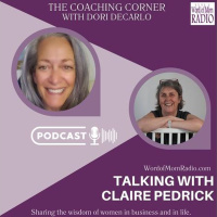 Claire Pedrick on The Coaching Corner with Dori DeCarlo on WoMRadio