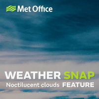 Weather Snap Feature - Noctilucent clouds