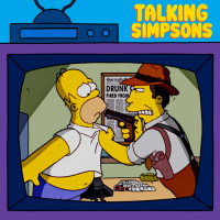 Talking Simpsons - The Dad Who Knew Too Little With Django Gold
