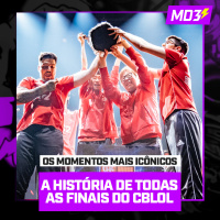 A HISTÓRIA de TODAS AS FINAIS do CBLOL — #MD3 #169