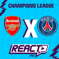 ARSENAL x PSG - Champions League FSC React