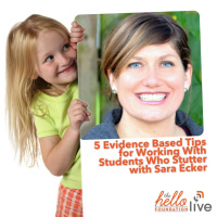 Q  A: Sara Ecker on Working with Students who Stutter