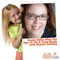 Hello Live: Social Skills After the Age of 18: A Case-Study of a 32 Year Old Woman with Autism Wanting to Date with Sharon Soliday