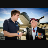Sid Sallis visits 47AD Sqn at Brize