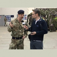 School Pupils Help 6 RLC Build Memorial Garden