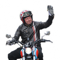 Listen again to BFBSs Mike Howarth chatting to Charley Boorman