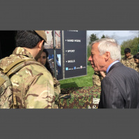 Minister Visits Armys First Super Camp