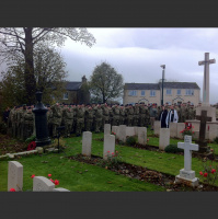 Armistice Day in Catterick