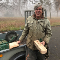 1954: A delivery of firewood from Brampton Wood