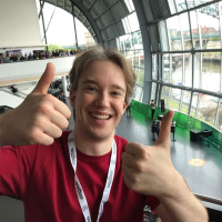 1981: Discussing 10 years of Thinking Digital with @Tomscott #TDC17