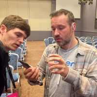 1977: A quiet binaural experiment with @DavidMcClelland, @NickMicozzi and Colin Mcelarney