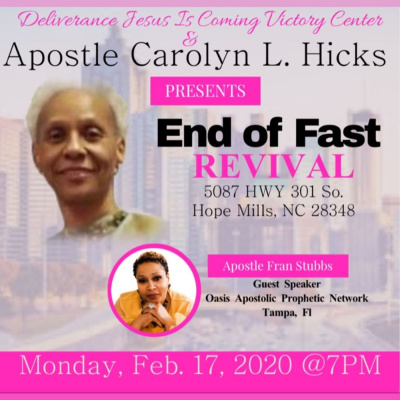 Apostle Fran Stubbs
