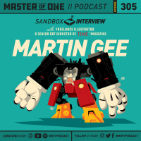 Episode 305: Sandbox Interview with Senior Art Director at Time Magazine Martin Gee